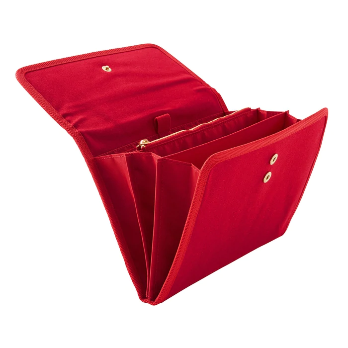 POCHETTE DE VOYAGE ROUGE MIKI HOUSE