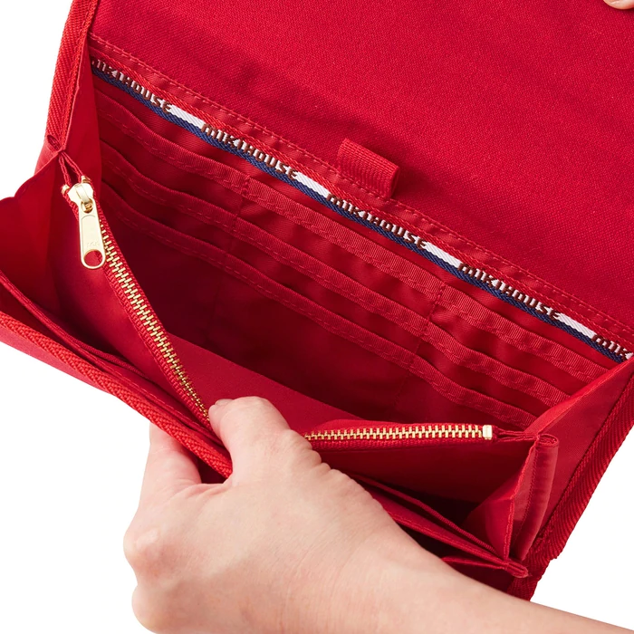 POCHETTE DE VOYAGE ROUGE MIKI HOUSE