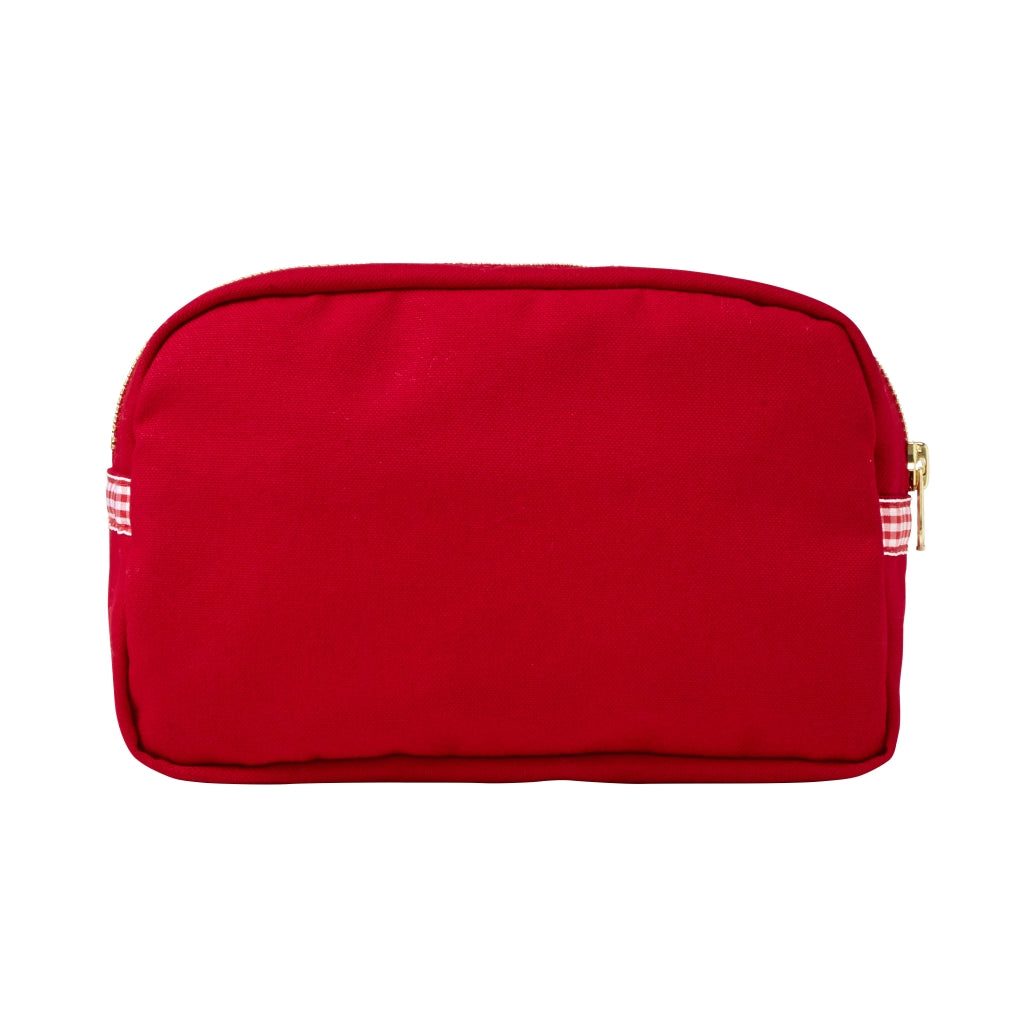 TROUSSE DE TOILETTE ROUGE PETIT OURSON