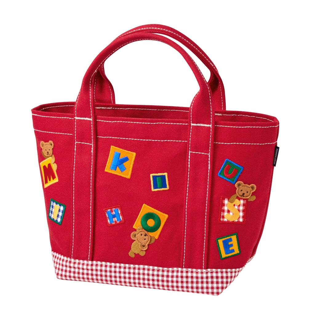 RED BAG WITH HANDLES