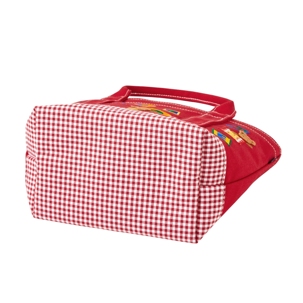 RED BAG WITH HANDLES
