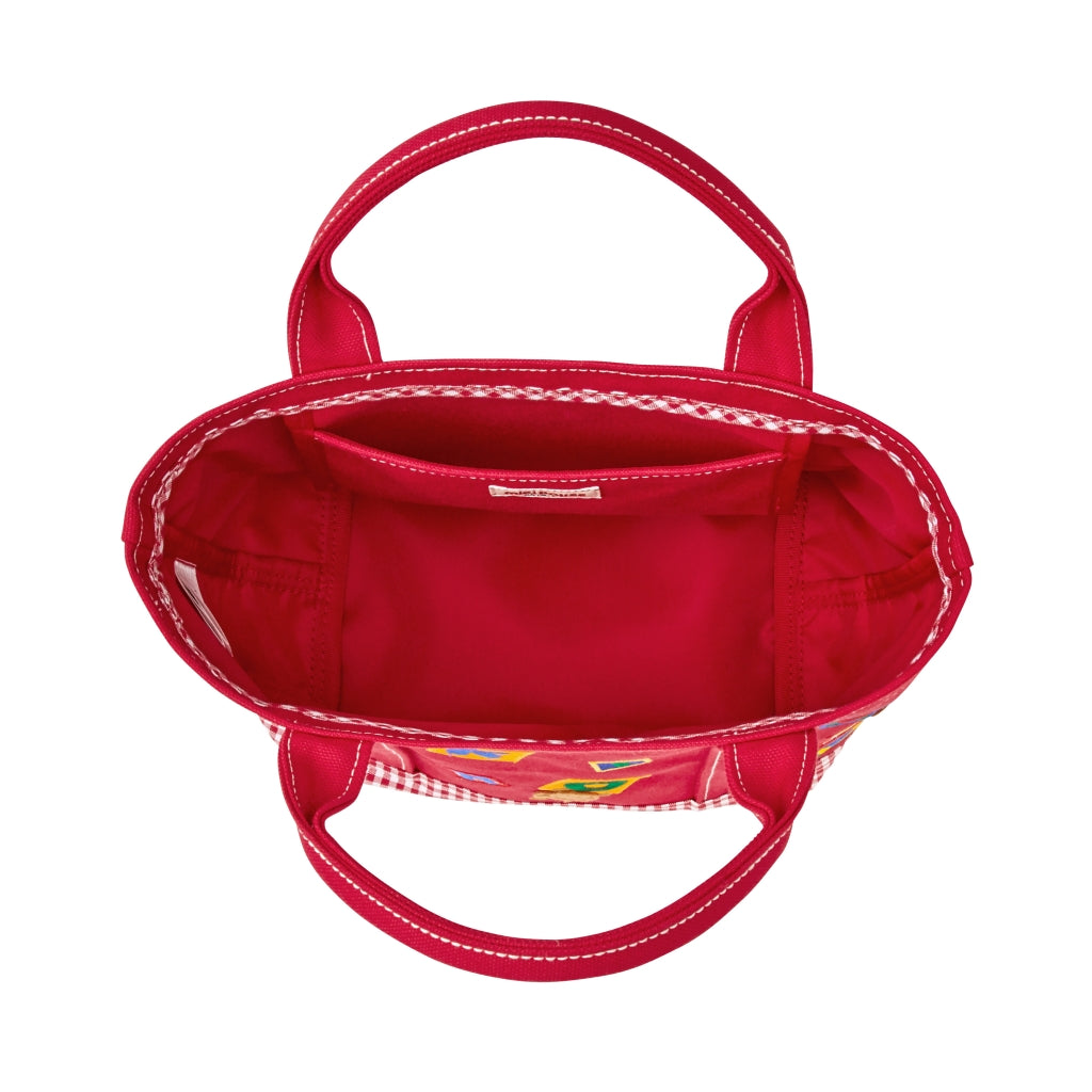 RED BAG WITH HANDLES