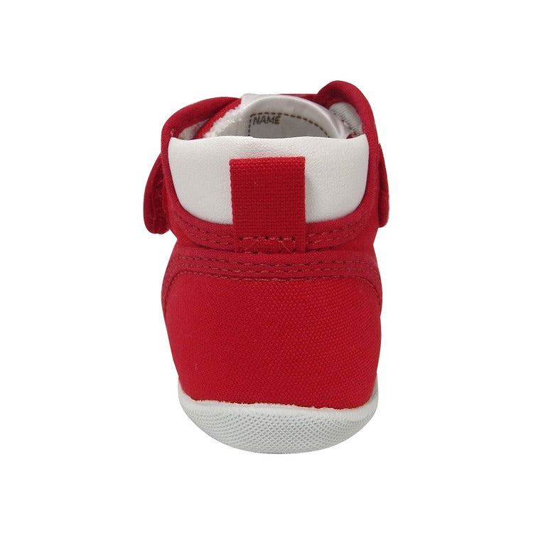 RED FIRST STEP SHOES