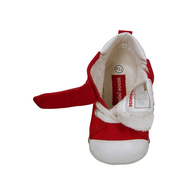 RED FIRST STEP SHOES