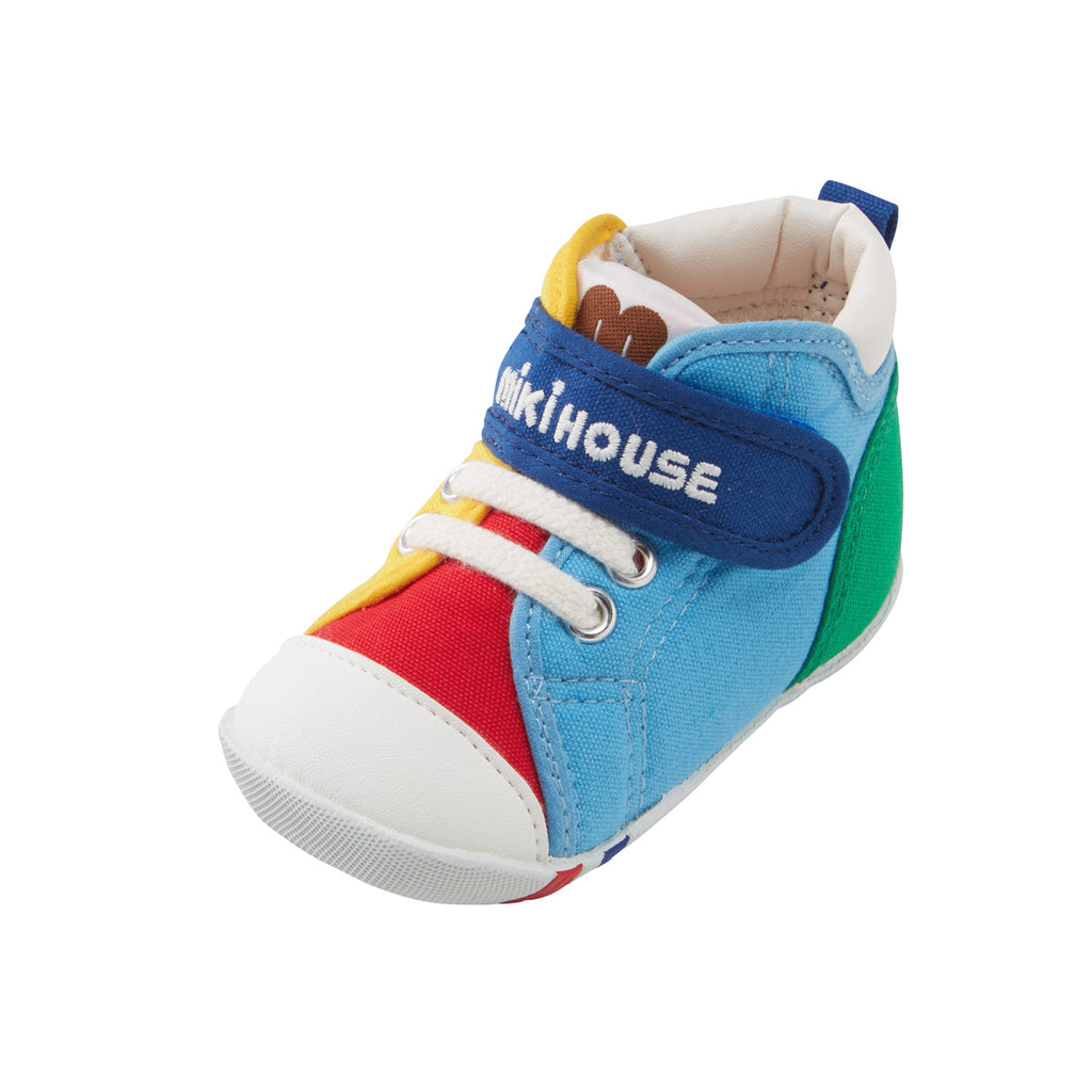 MULTICOLORED FIRST STEP SHOES