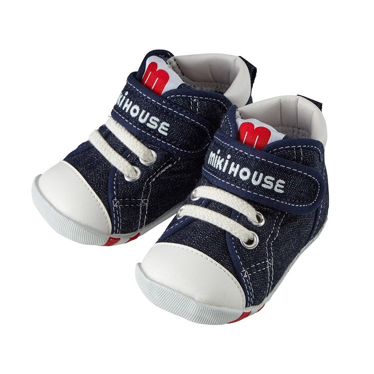 CHAUSSURES MONTANTES PREMIER PAS BLEU MARINE