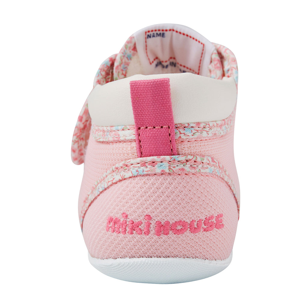 FLORAL PINK FIRST STEP SHOES