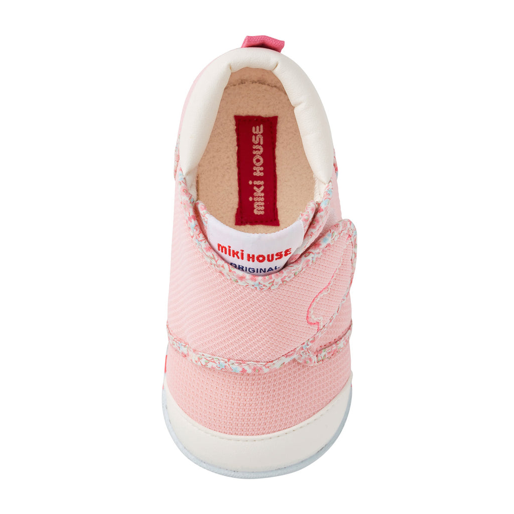 FLORAL PINK FIRST STEP SHOES