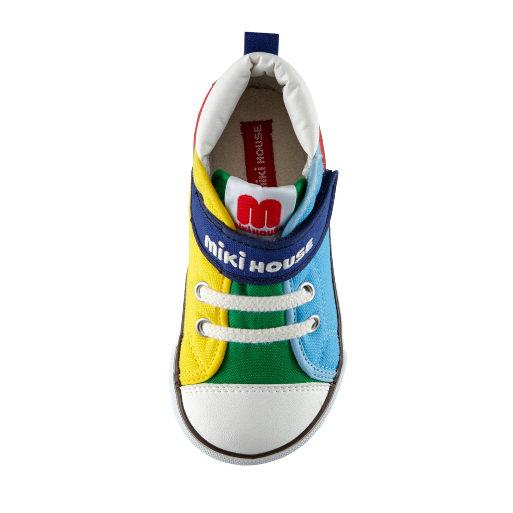 CHAUSSURES MONTANTES MULTICOLORES À VELCRO ENFANT