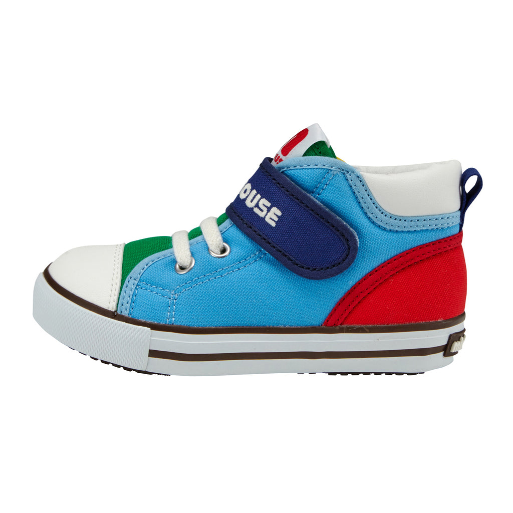 CHAUSSURES MONTANTES MULTICOLORES À VELCRO ENFANT