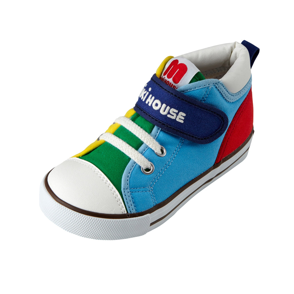 CHAUSSURES MONTANTES MULTICOLORES À VELCRO ENFANT