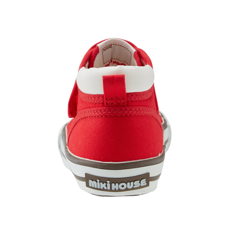RED HIGH TOP CHILDREN SHOES 