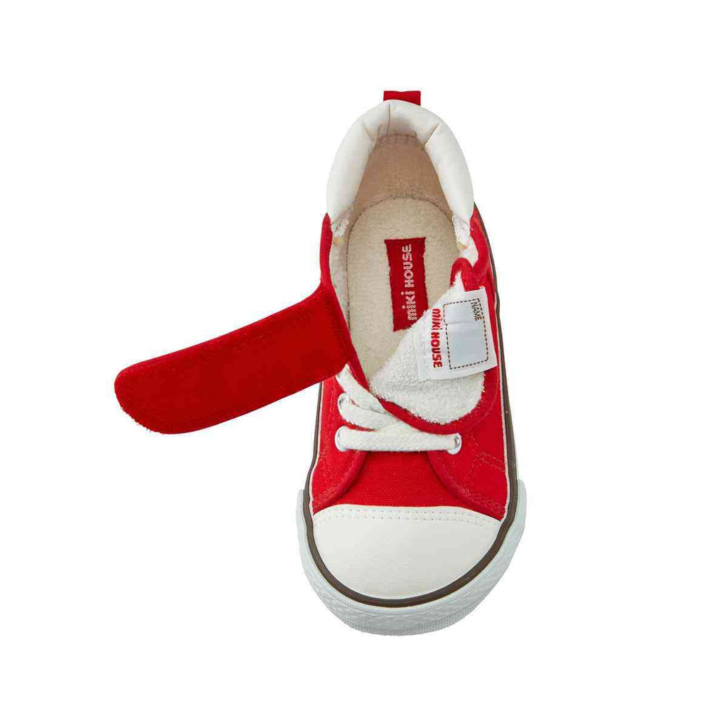RED HIGH TOP CHILDREN SHOES 