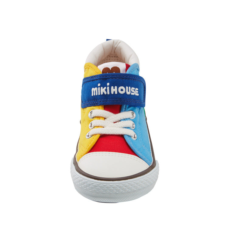 MULTICOLORED CHILDREN'S HIGH-TOP SHOES