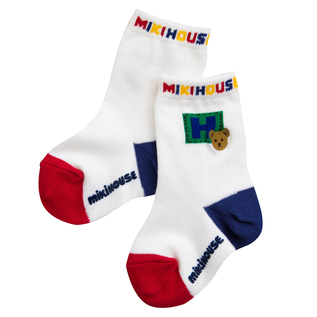 CHAUSSETTES HAUTES TRICOLORE