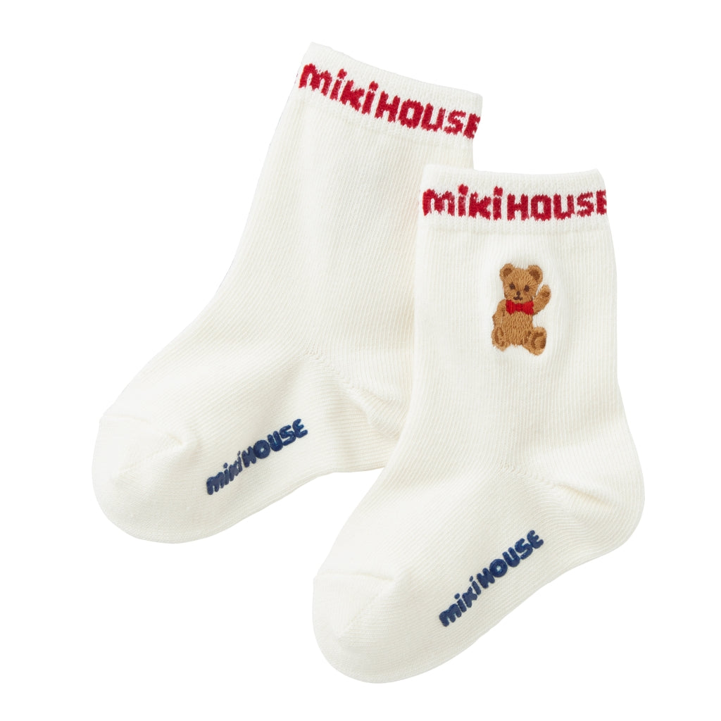 CHAUSSETTES BLANCHES OURSON