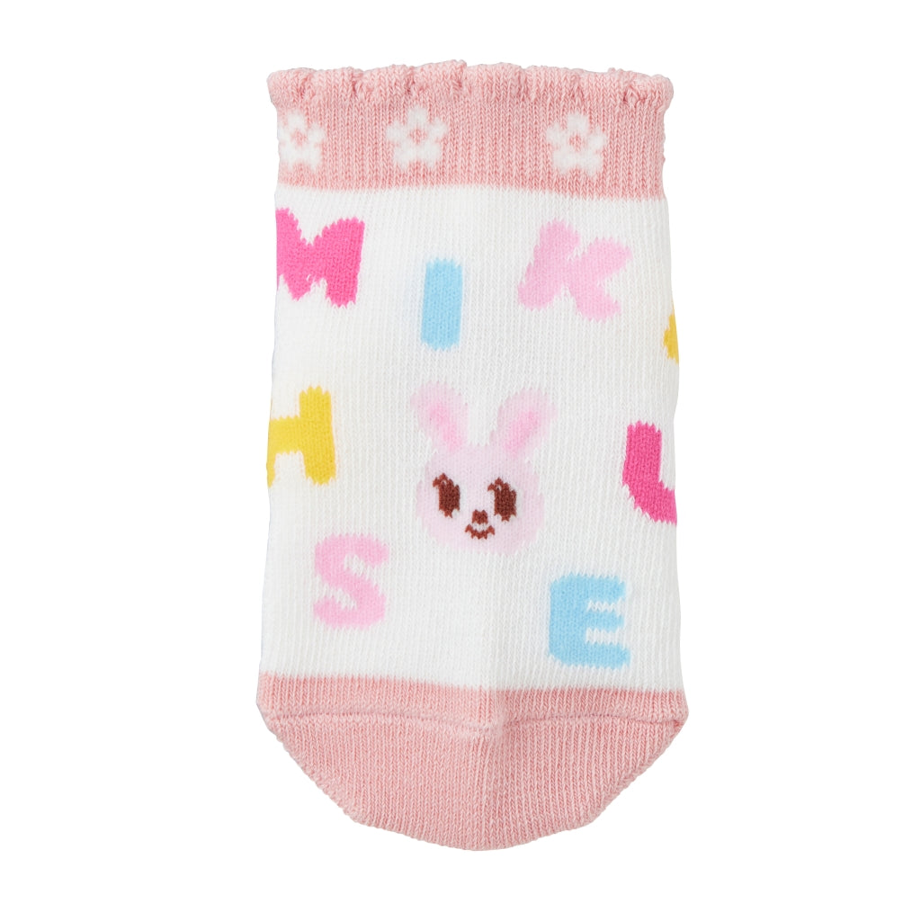 CHAUSSETTES ROSE AUX LETTRES