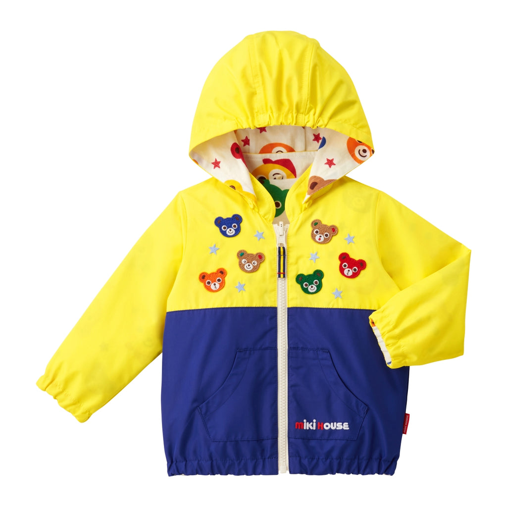 PUCCI YELLOW AND BLUE REVERSIBLE WINDBREAKER