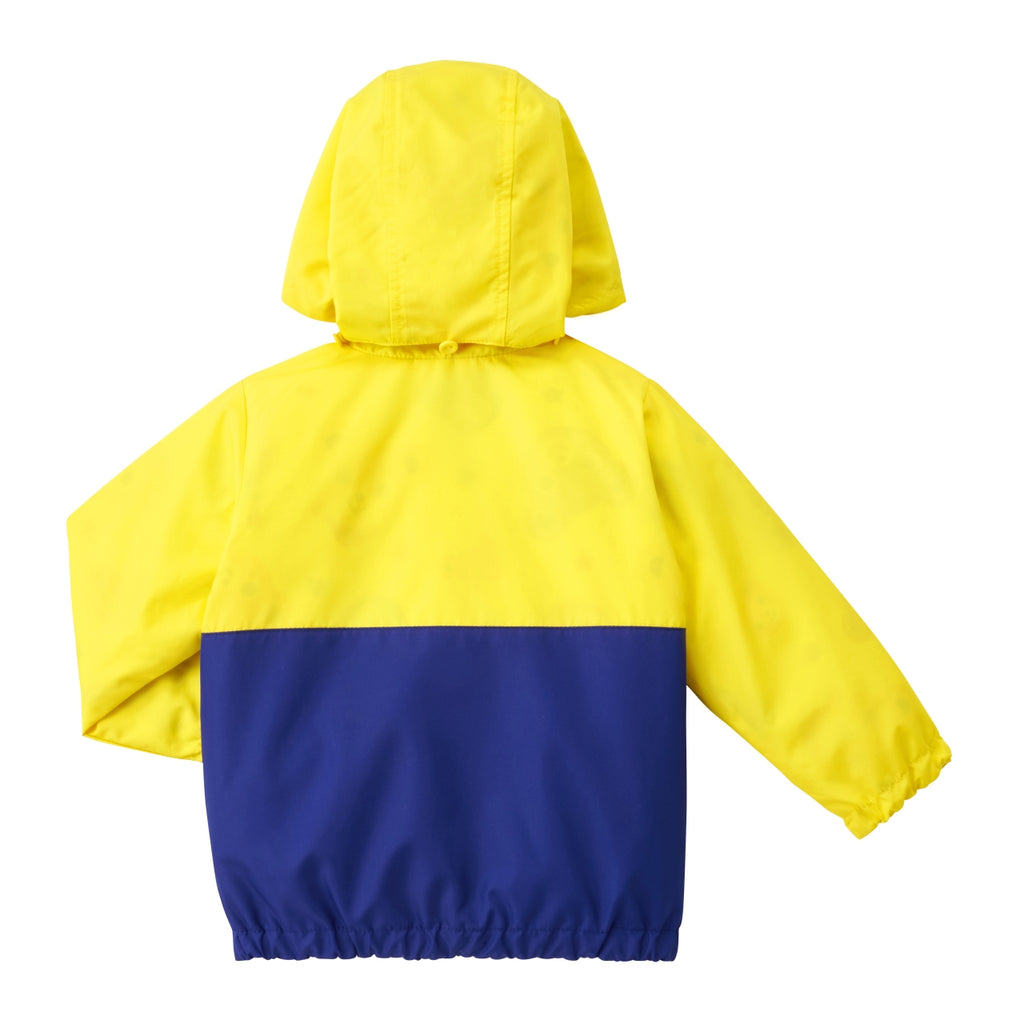 PUCCI YELLOW AND BLUE REVERSIBLE WINDBREAKER