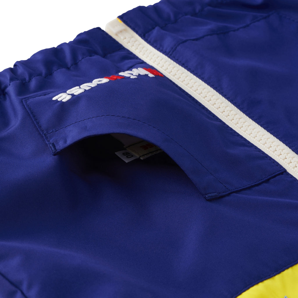 PUCCI YELLOW AND BLUE REVERSIBLE WINDBREAKER