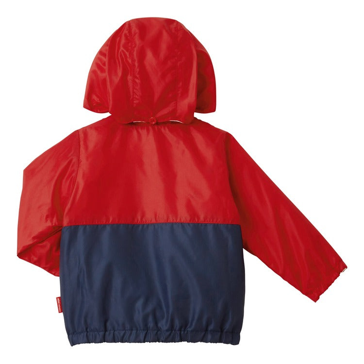 VESTE À CAPUCHE ROUGE