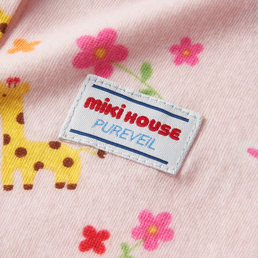 PYJAMA ROSE MOTIF ANIMAUX