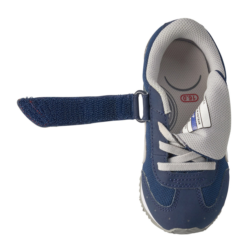 CHILDREN'S MIZUNO SMOKE BLUE SPORTS SHOES