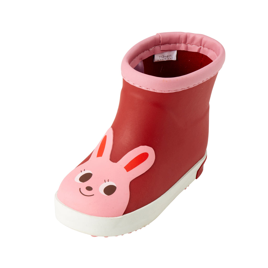 RED USAKO RAIN BOOTS