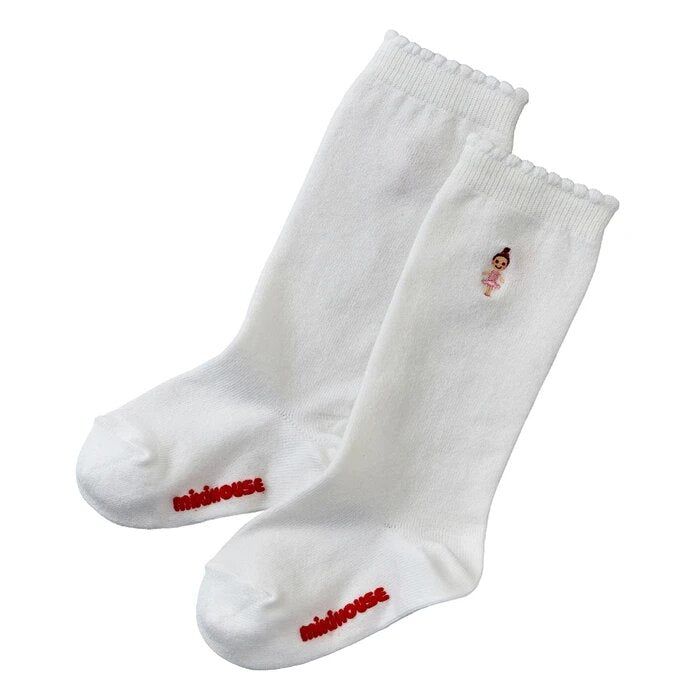 CHAUSSETTES HAUTES BLANCHES DANSEUSE