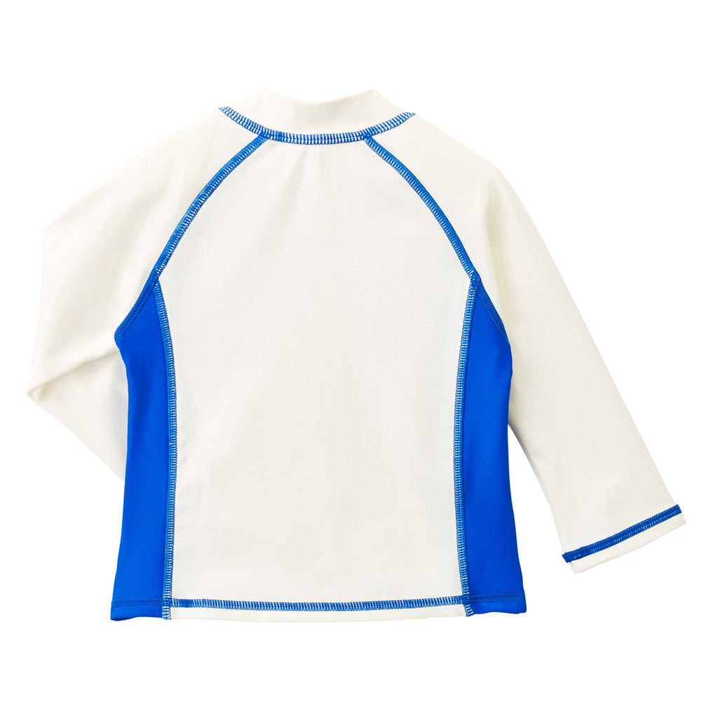 VESTE ANTI UV AQUATIQUE BLEUE & BLANCHE