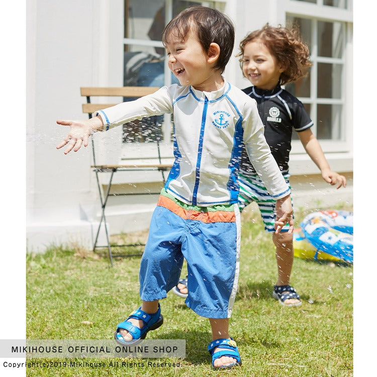 BLUE & WHITE ANTI UV AQUATIC JACKET