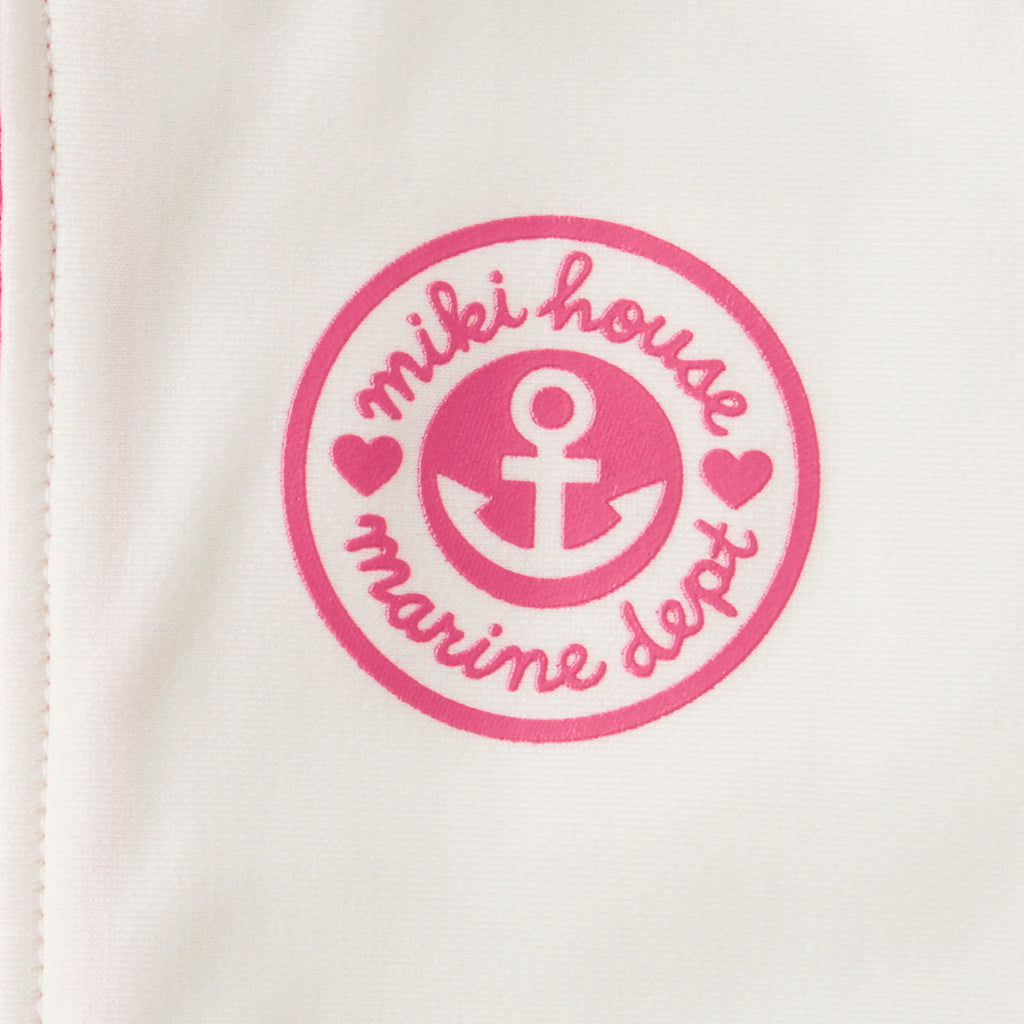 VESTE ANTI UV AQUATIQUE BLANCHE & ROSE