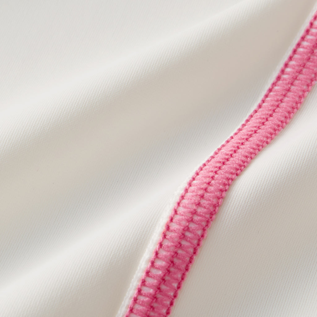 WHITE & PINK ANTI UV AQUATIC JACKET