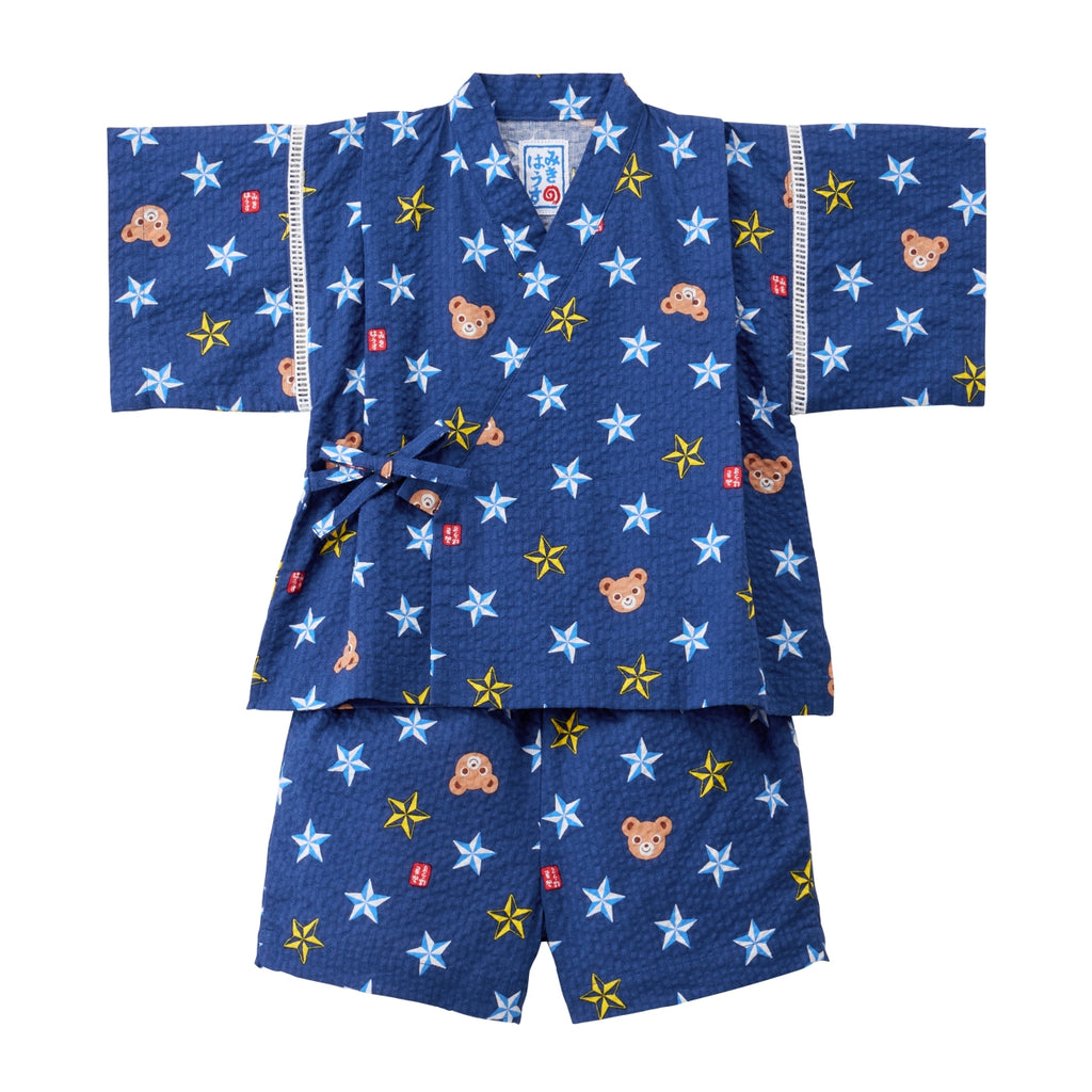 JINBEI BLEU MARINE AVEC PUCCI ET DES ÉTOILES