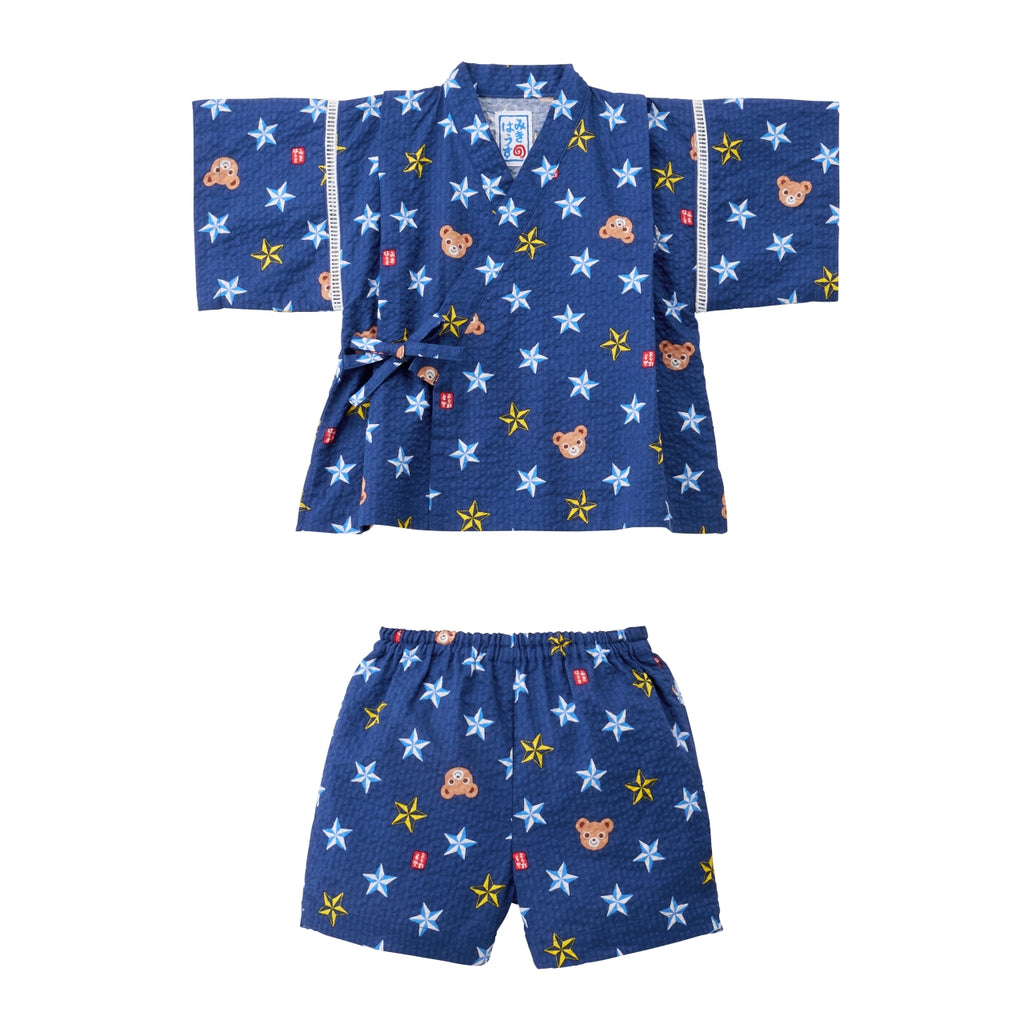 JINBEI BLEU MARINE AVEC PUCCI ET DES ÉTOILES