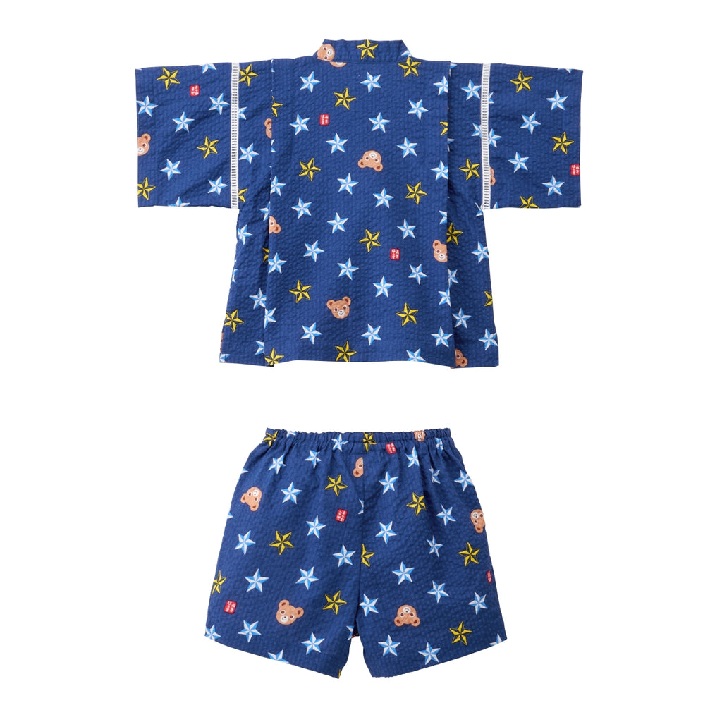 NAVY BLUE JINBEI WITH PUCCI AND STARS