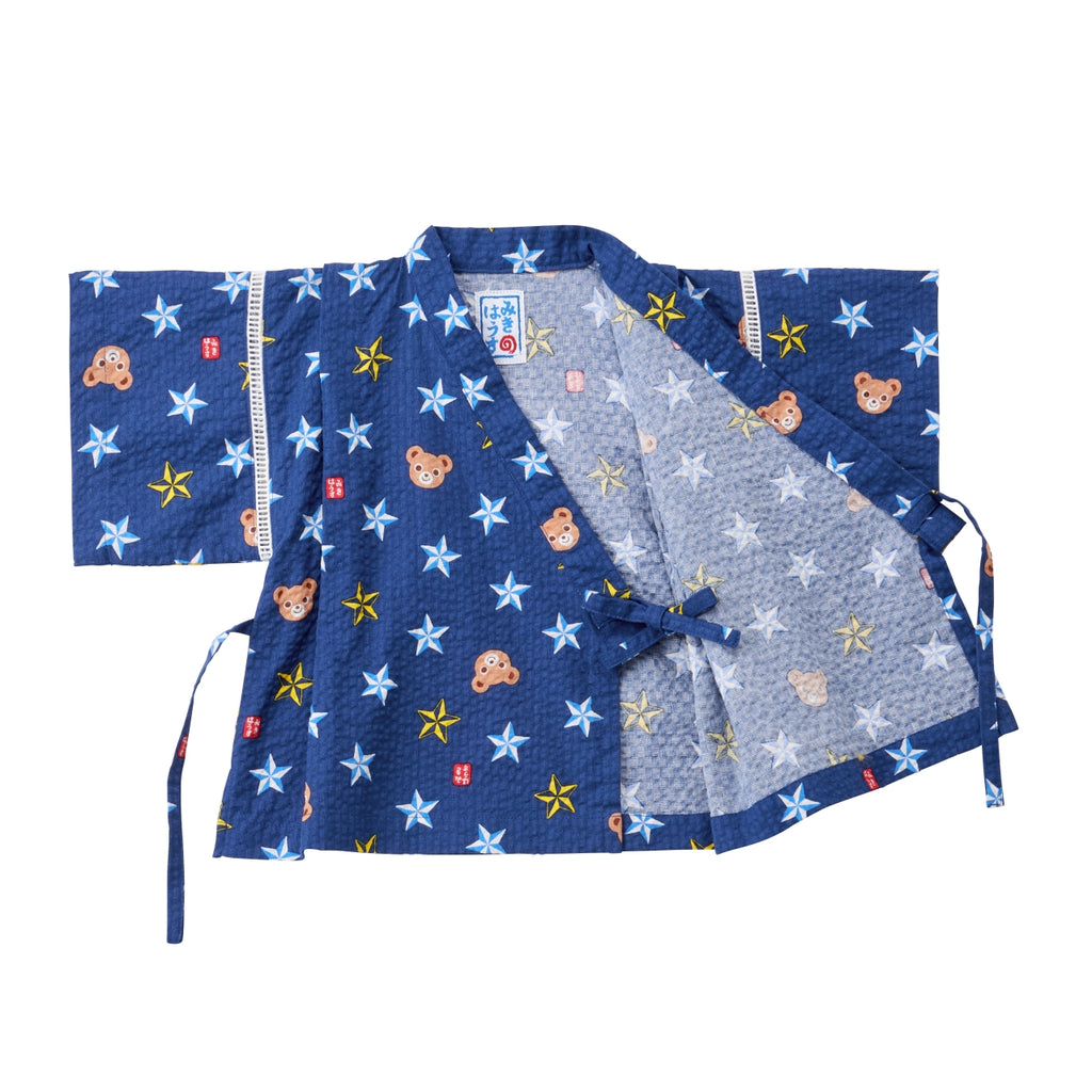 NAVY BLUE JINBEI WITH PUCCI AND STARS