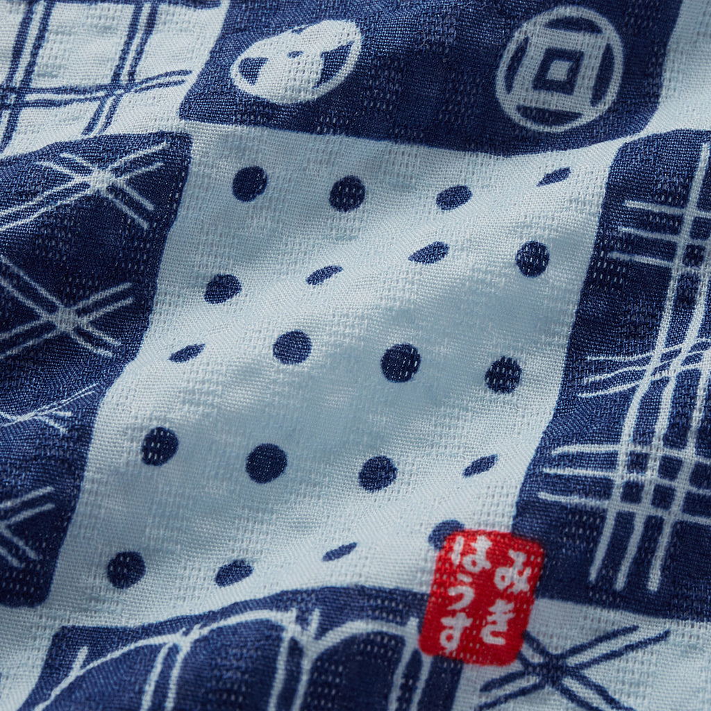 JINBEI EN COTON BLEU