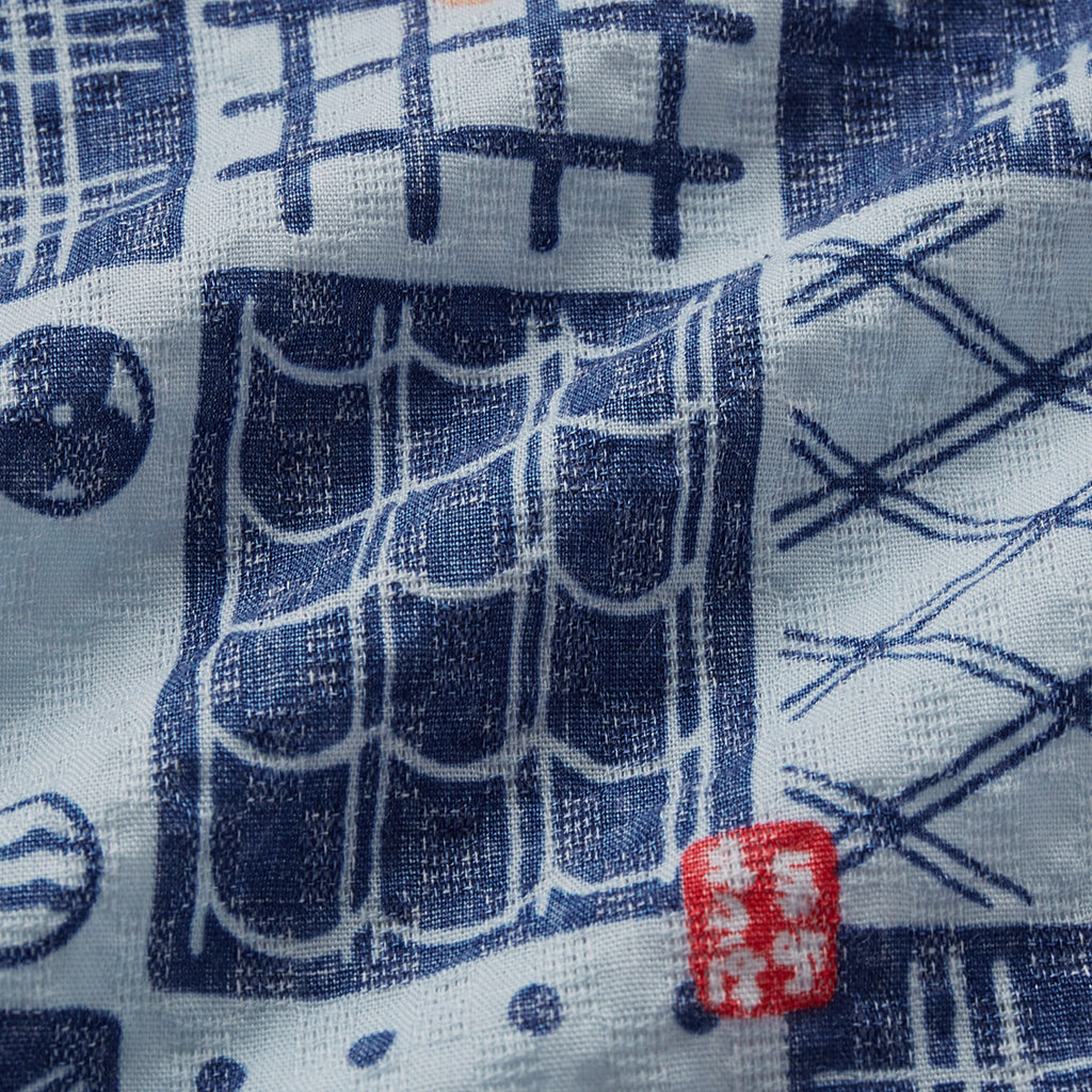 BLUE COTTON JINBEI