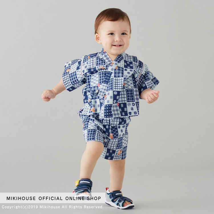 JINBEI EN COTON BLEU