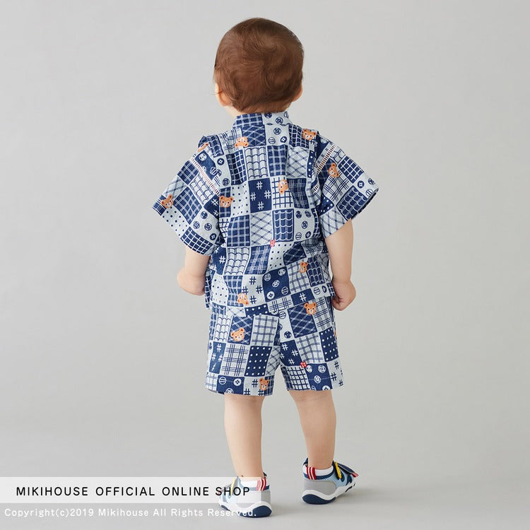 JINBEI EN COTON BLEU