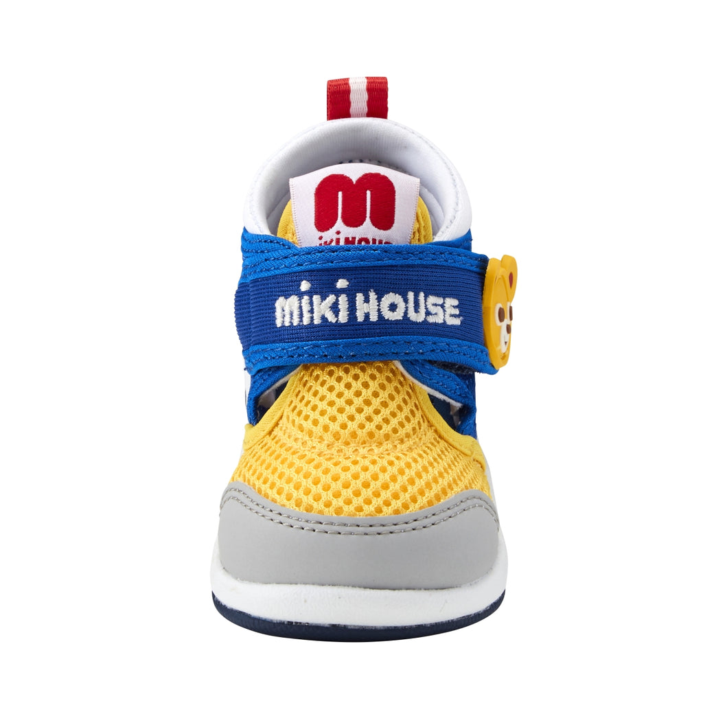 SANDALES VELCRO JAUNE & BLEUES