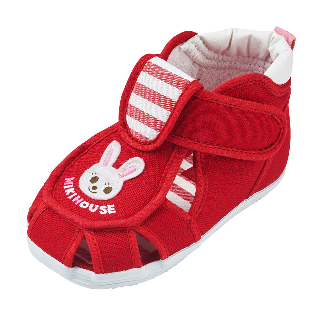 SANDALES BÉBÉ ROUGES À VELCRO