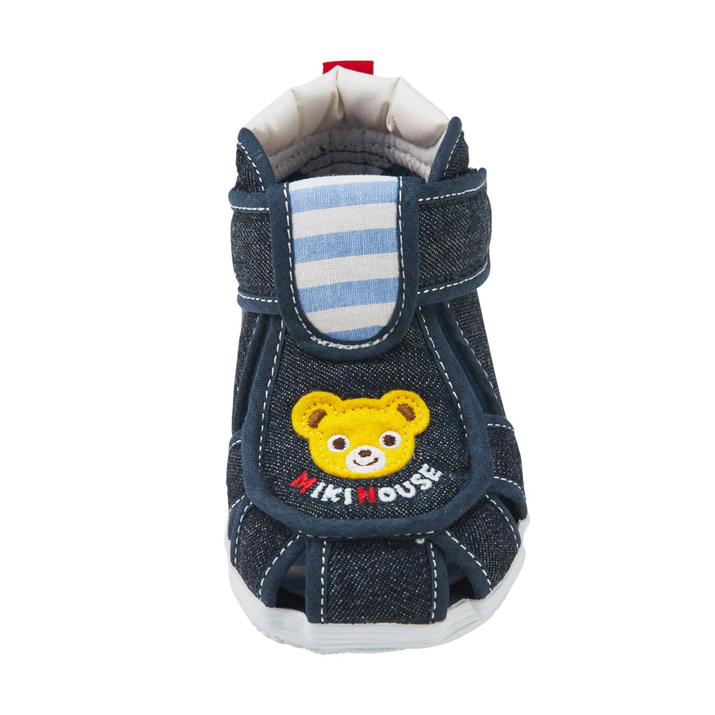 SANDALES BÉBÉ BLEU INDIGO À VELCRO