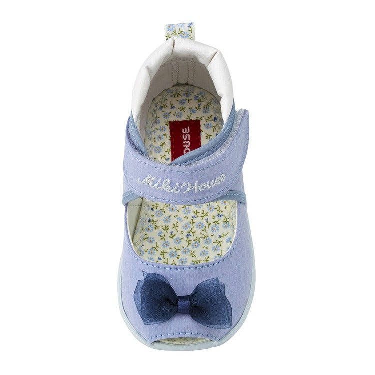 BLUE JEANS SANDALS WITH BLUE BOW