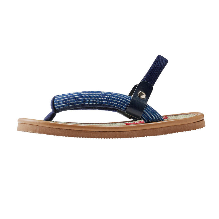TRADITIONAL ZORI INDIGO SANDALS