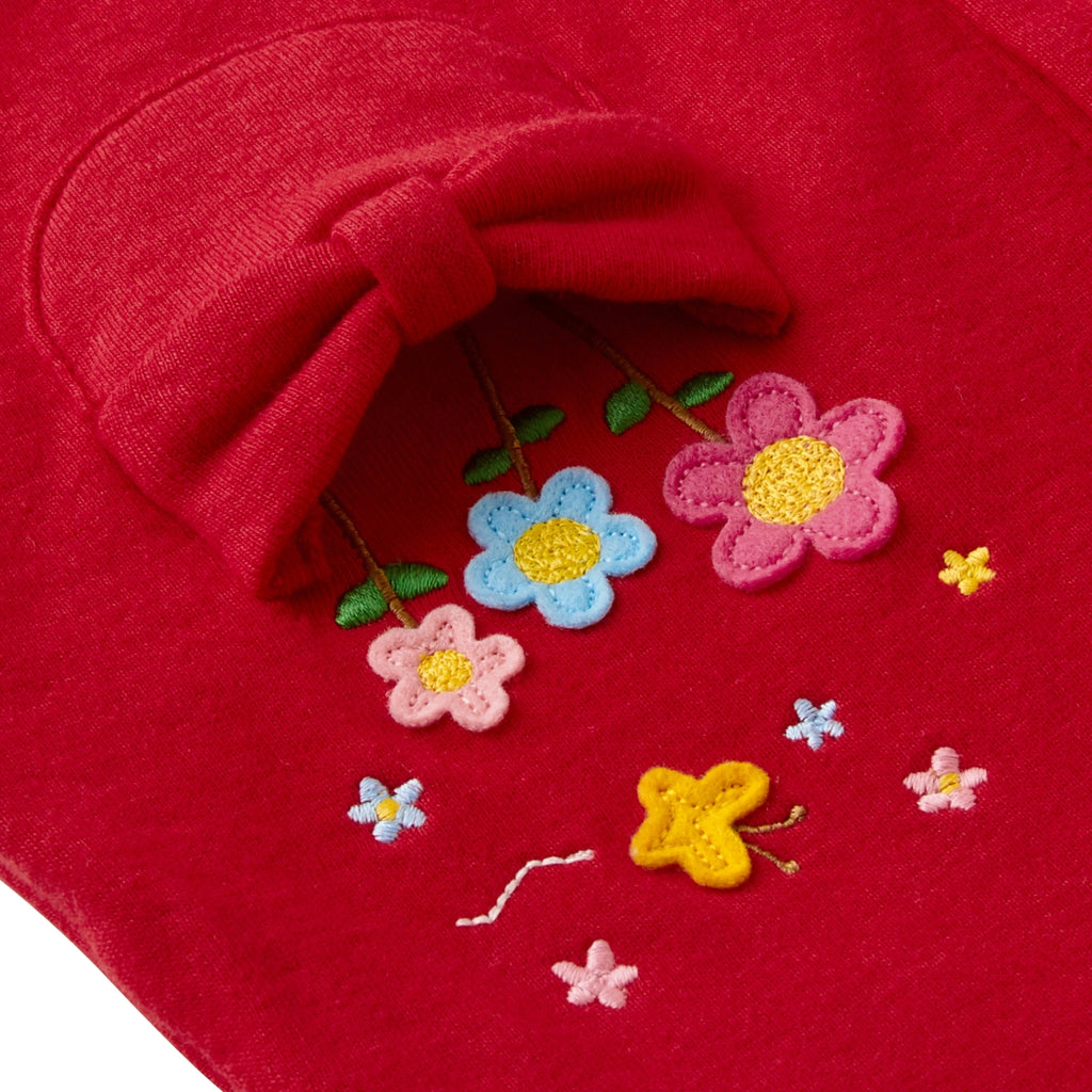 COMBINAISON EN COTON ROUGE