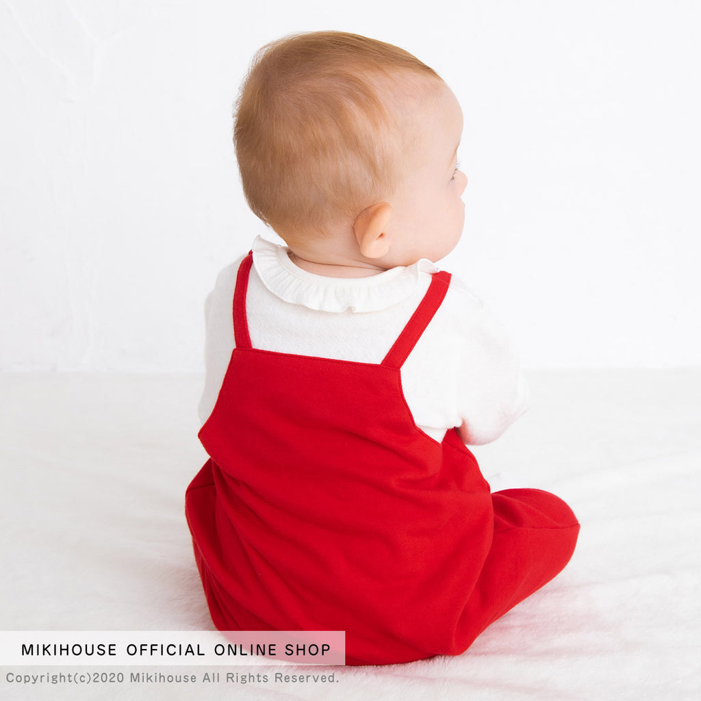 COMBINAISON EN COTON ROUGE