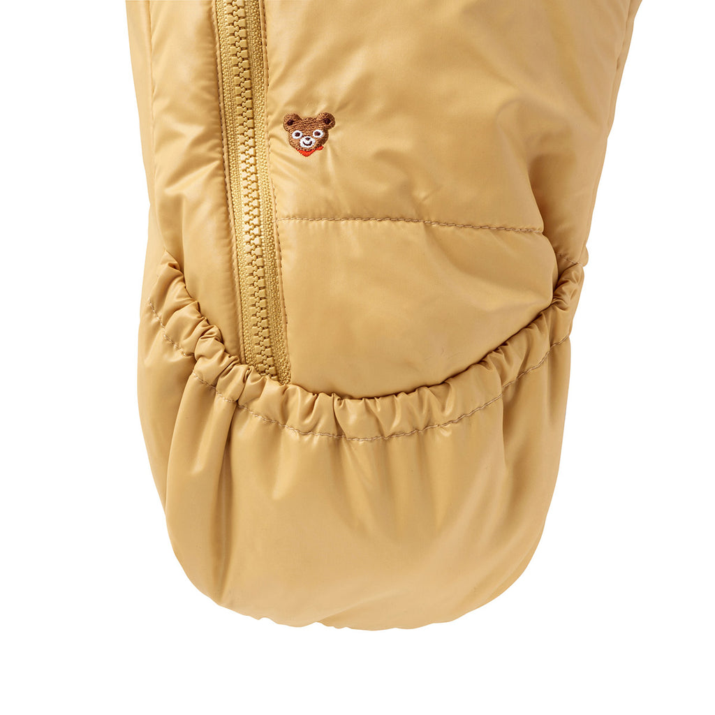 BEIGE BABY JUMPSUIT