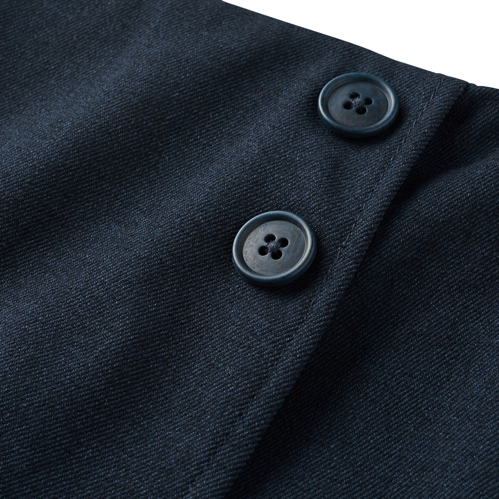 JUPE CULOTTE BLEU MARINE